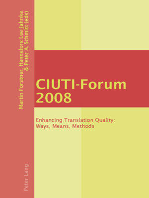 cover image of CIUTI-Forum 2008